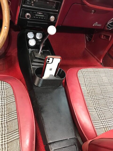 1968-1969 Chevrolet Camaro Cup Holder Slides into Seat Belt Slot - Image 7