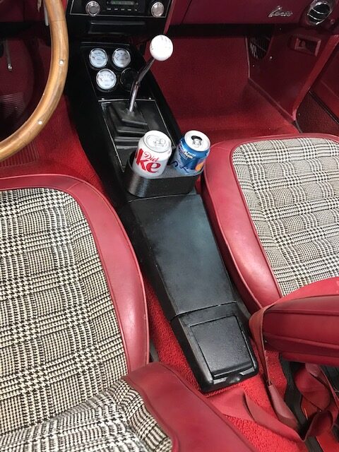 1968-1969 Chevrolet Camaro Cup Holder Slides into Seat Belt Slot - Image 5