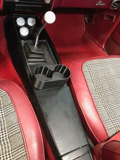 1968-1969 Chevrolet Camaro Cup Holder Slides into Seat Belt Slot - Image 6