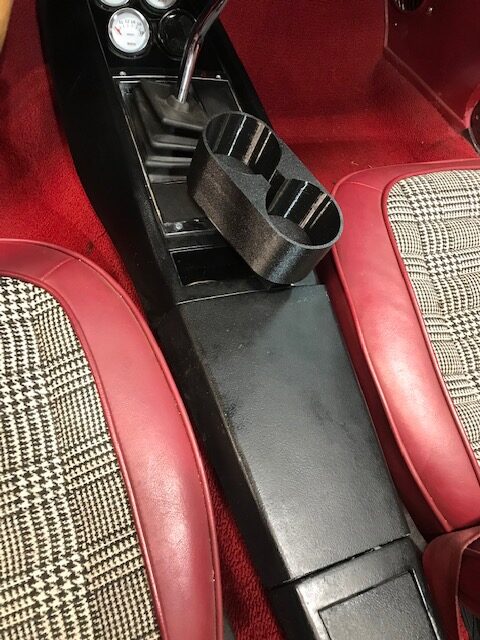 1968-1969 Chevrolet Camaro Cup Holder Slides into Seat Belt Slot - Image 4