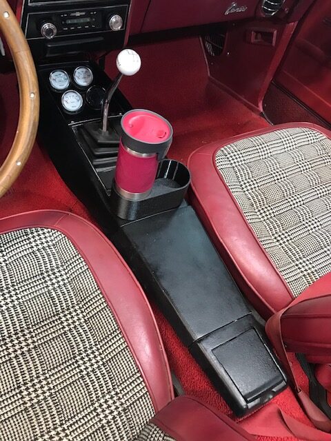 1968-1969 Chevrolet Camaro Cup Holder Slides into Seat Belt Slot - Image 3