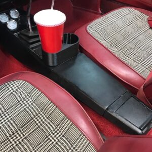 1968-1969 Chevrolet Camaro Cup Holder Slides into Seat Belt Slot