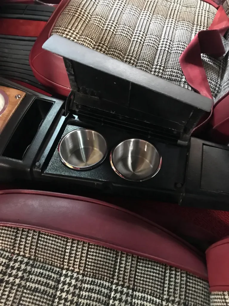 1968-1969 Chevrolet Camaro Cup Holder with Stainless Steel Inserts