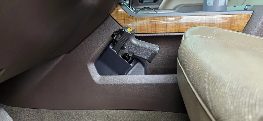 Chevrolet Silverado GMC Sierra Center Console Holster 2014-2018 - Image 3