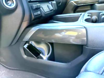 Silverado Side Arm Holster – 2019-2022 Chevrolet Silverado & GMC Sierra Console Pocket Mount - Image 8