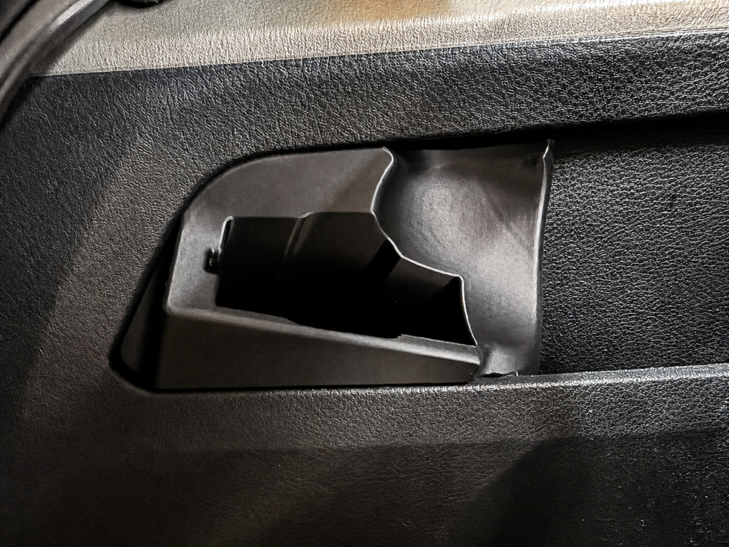 Vehicle Center Console Side Arm Holster